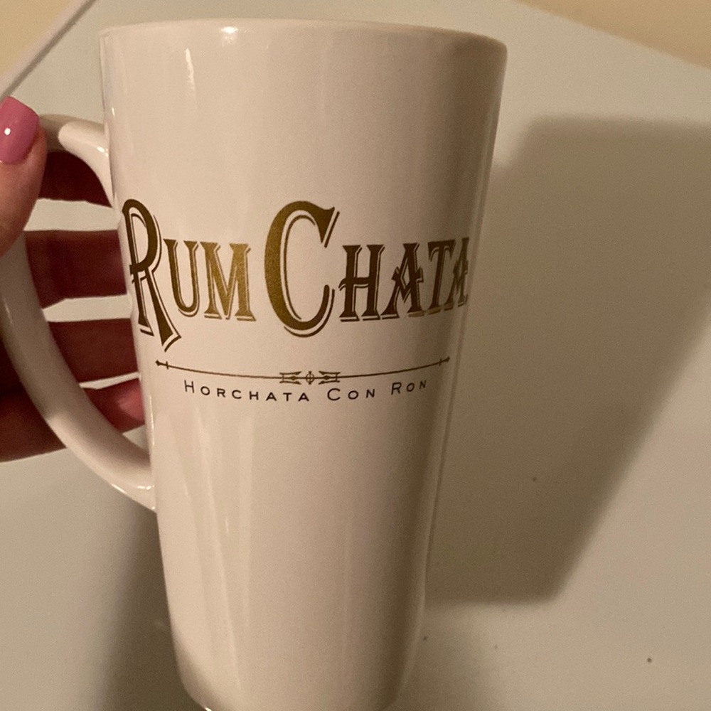 Rum Chata tall mug
